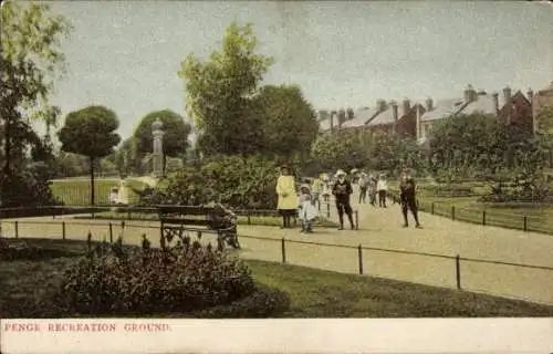 Ak Penge Bromley London City England, Recreation Ground