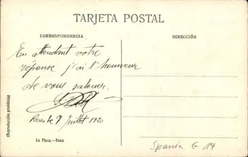 Ak Reus Cataluña, Instituto Pedro Mata