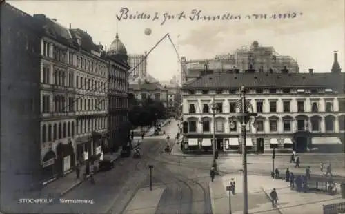 Ak Stockholm Schweden, Norrmalmstorg