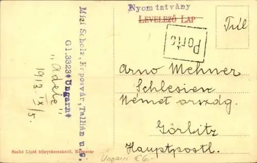 Ak Kaposvár Ungarn, Kossuth Platz