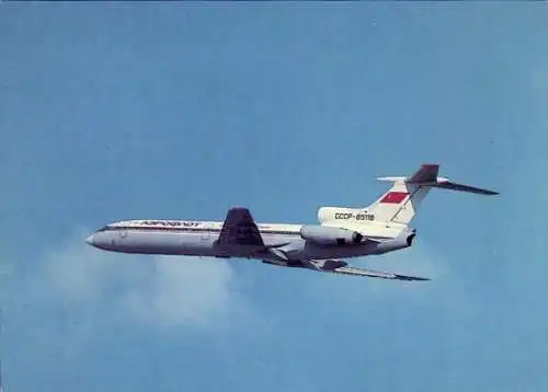 Ak Passagierflugzeug TU-154, Jet, Aeroflot