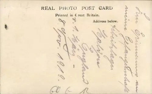 Ak Maldon East England, Bahnhof