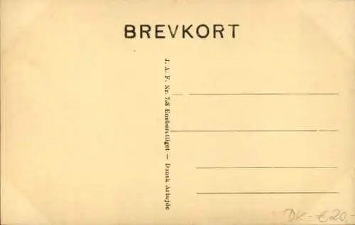 Ak Kolding Dänemark, Jernbanegade, Banegaarden