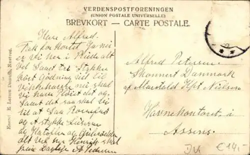 Ak Rude Dänemark, Schule