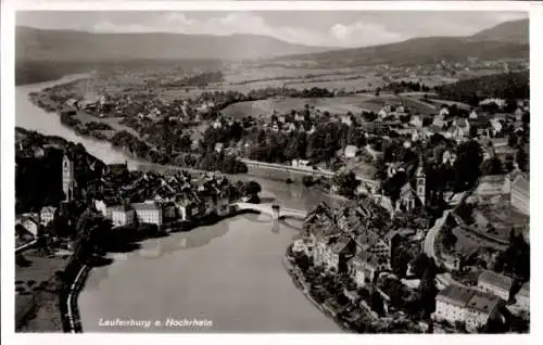 Ak Laufenburg am Hochrhein, Fliegeraufnahme