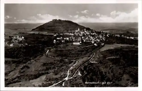 Ak Hohenstaufen Göppingen in Württemberg, Fliegeraufnahme