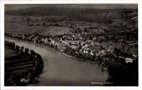 Ak Kadelburg Küssaberg Baden Württemberg, Fliegeraufnahme