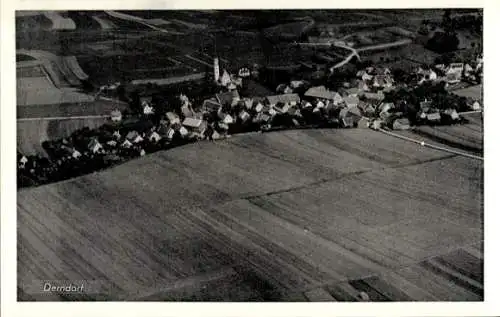 Ak Derndorf Deutschland, Fliegeraufnahme