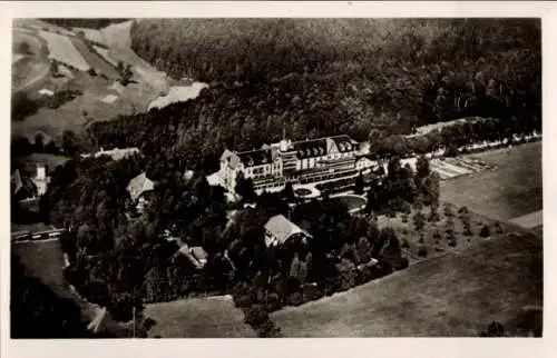 Ak Schömberg (Kreis Calw) im Schwarzwald Württemberg, Fliegeraufnahme