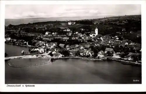 Ak Immenstaad am Bodensee, Fliegeraufnahme