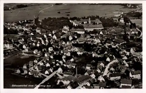 Ak Bad Schussenried in Oberschwaben, Fliegeraufnahme