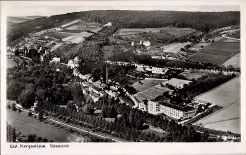 Ak Bad Mergentheim in Tauberfranken, Fliegeraufnahme