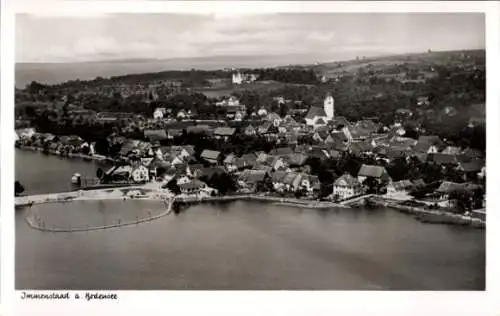 Ak Immenstaad am Bodensee, Fliegeraufnahme