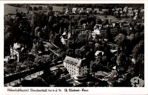 Ak Freudenstadt im Schwarzwald, Fliegeraufnahme