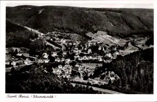 Ak Hirsau Calw im Schwarzwald, Fliegeraufnahme, Kurort