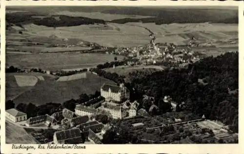 Ak Dischingen in Württemberg, Fliegeraufnahme