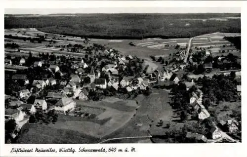 Ak Neuweiler im Schwarzwald, Fliegeraufnahme