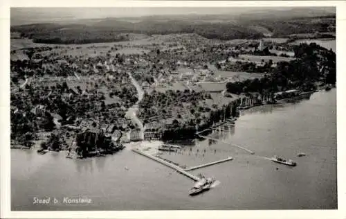 Ak Staad Konstanz am Bodensee, Fliegeraufnahme