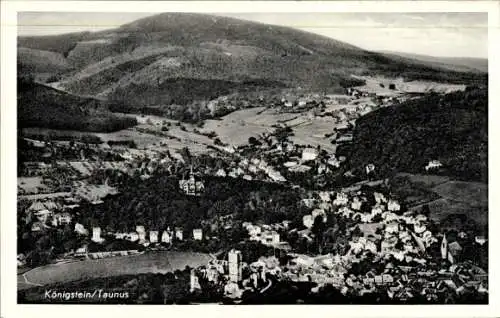 Ak Königstein im Taunus, Fliegeraufnahme