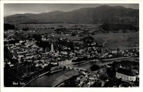 Ak Bad Tölz in Oberbayern, Fliegeraufnahme