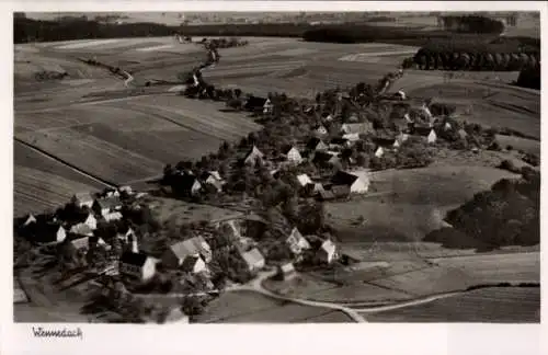 Ak Wennedach Ochsenhausen in Württemberg, Fliegeraufnahme