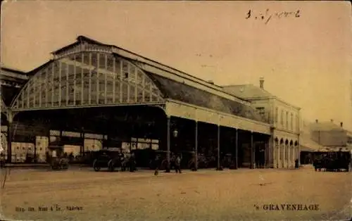 Ak 's Gravenhage Den Haag Zuid-Holland, Station