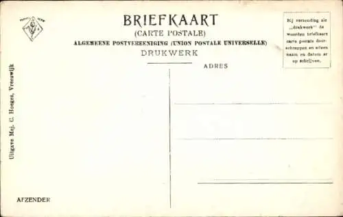 Ak Vreeswijk Utrecht, Jnundatie Sluisje