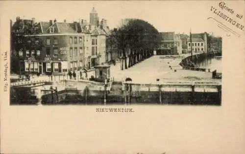 Ak Vlissingen Zeeland Nederland, Nieuwendijk