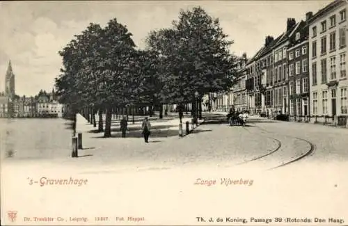 Ak 's Gravenhage Den Haag Zuid-Holland, Lange Vijverberg