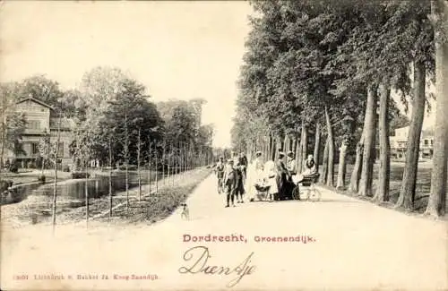 Ak Dordrecht Zuid-Holland Nederland, Groenendijk