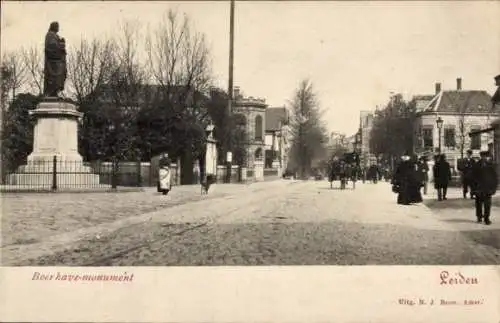 Ak Leiden Südholland Niederlande, Boer have-monument