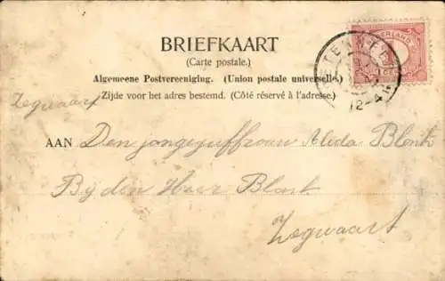 Ak Gouda Zuid-Holland Nederland, Groeneweg