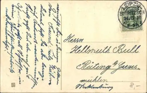 Präge Passepartout Litho Frohe Weihnachten, Kerze, Waldvögel