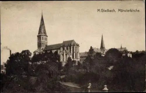 Ak Mönchengladbach am Niederrhein, Münsterkirche