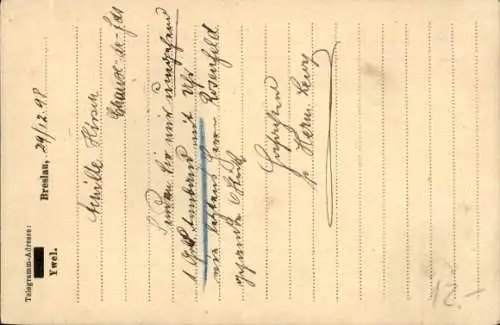 Ak Wrocław Breslau Schlesien, Herm. Lewy