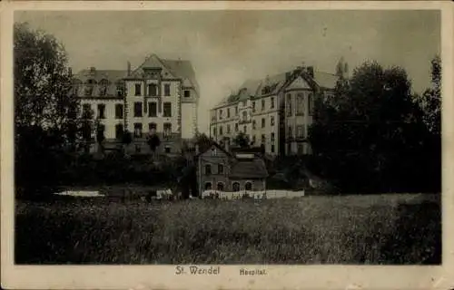 Ak St. Wendel im Saarland, Hospital