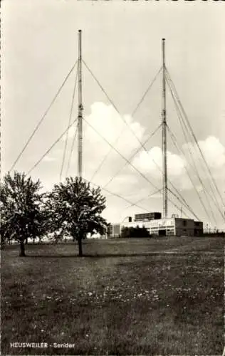 Ak Heusweiler im Saarland, Sendeturm Heusweiler