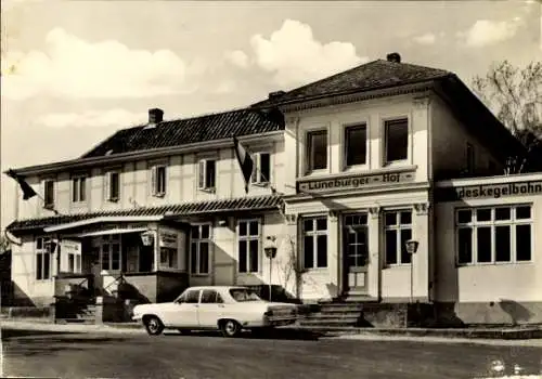 Ak Hitzacker an der Elbe, Lüneburger Hof, Hitzacker/Elbe, Inh. A. Behn, Fremdenzimmer, Pension...