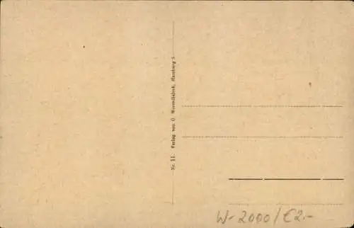 Ak Hamburg Mitte Altstadt, Teilansicht, Wandrahms-Brücke