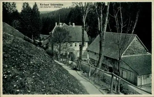 Ak Clausthal Zellerfeld im Oberharz, Kurhaus Untermühle