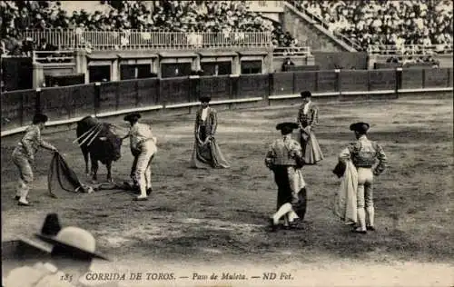 Ak Stierkampf, Corrida de Toros, Paso de Muleta