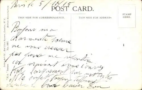 Künstler Ak Spurgin, Fred, Wait till i put on my Khaki, Paravent