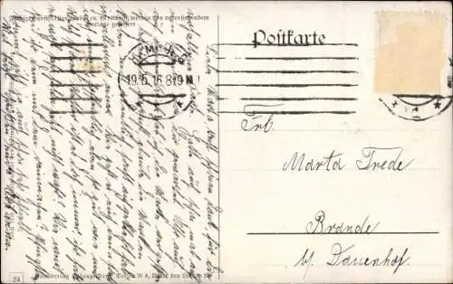 Künstler Ak Fischer, Art., Kaiserin Auguste Viktoria mit zwei Kindern, Landesmutter
