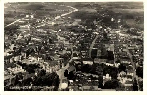 Ak Eberswalde in der Mark, Fliegeraufnahme der Stadt