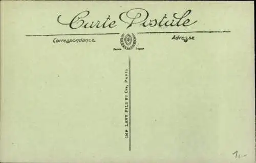 Ak Craonne Aisne, Eingang einer Cagna