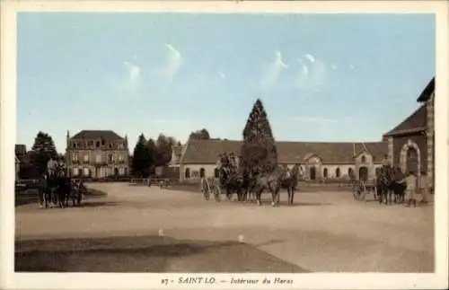 Ak Saint Lô Manche, Inneres der Haras