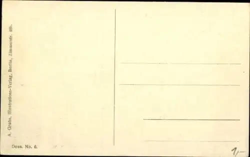 Ak Lille Nord, zerstörtes Viertel, Ruinen