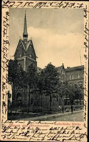 Ak Eberswalde in der Mark, Katholische Kirche