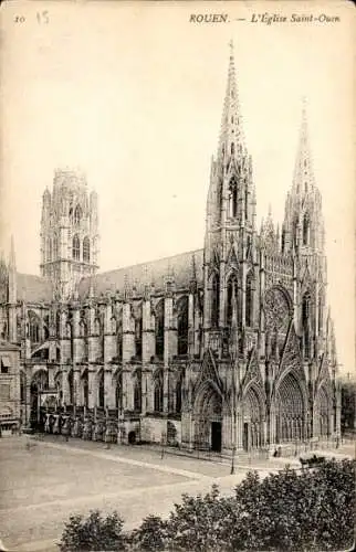 Ak Rouen Seine-Maritime, Kirche Saint Ouen