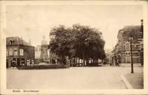 Ak Breda Nordbrabant Niederlande, Mauritstraat